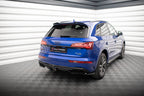 Splitter trasero Audi Q5 S-Line SUV Mk2 Facelift (con barras verticales)