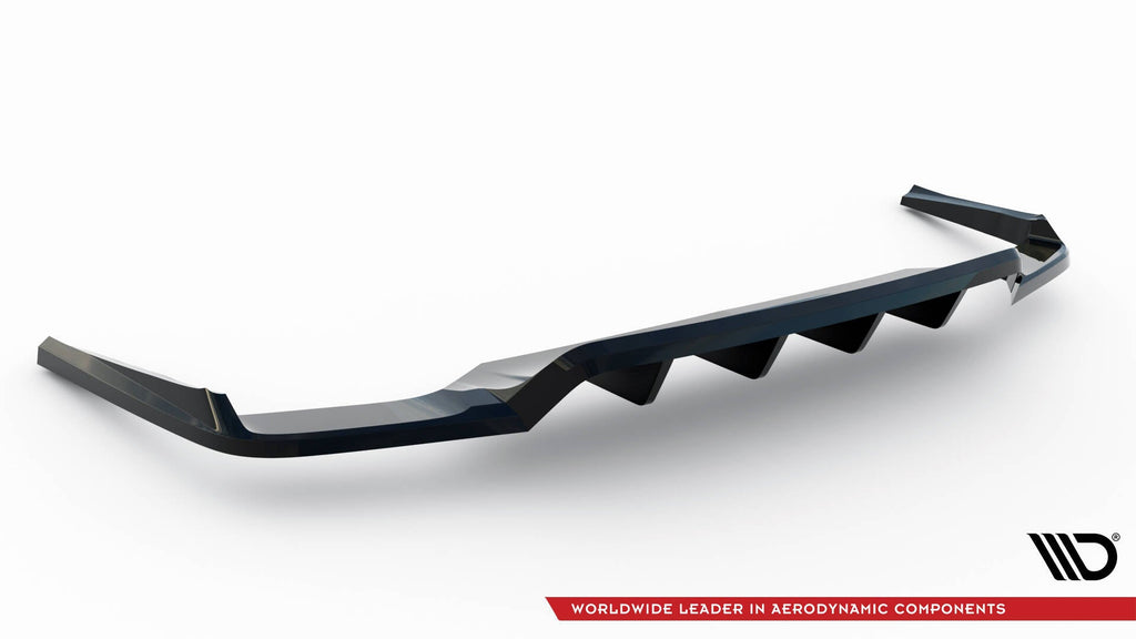 Audi Q7 Mk2 Rear Splitter (with vertical bars)