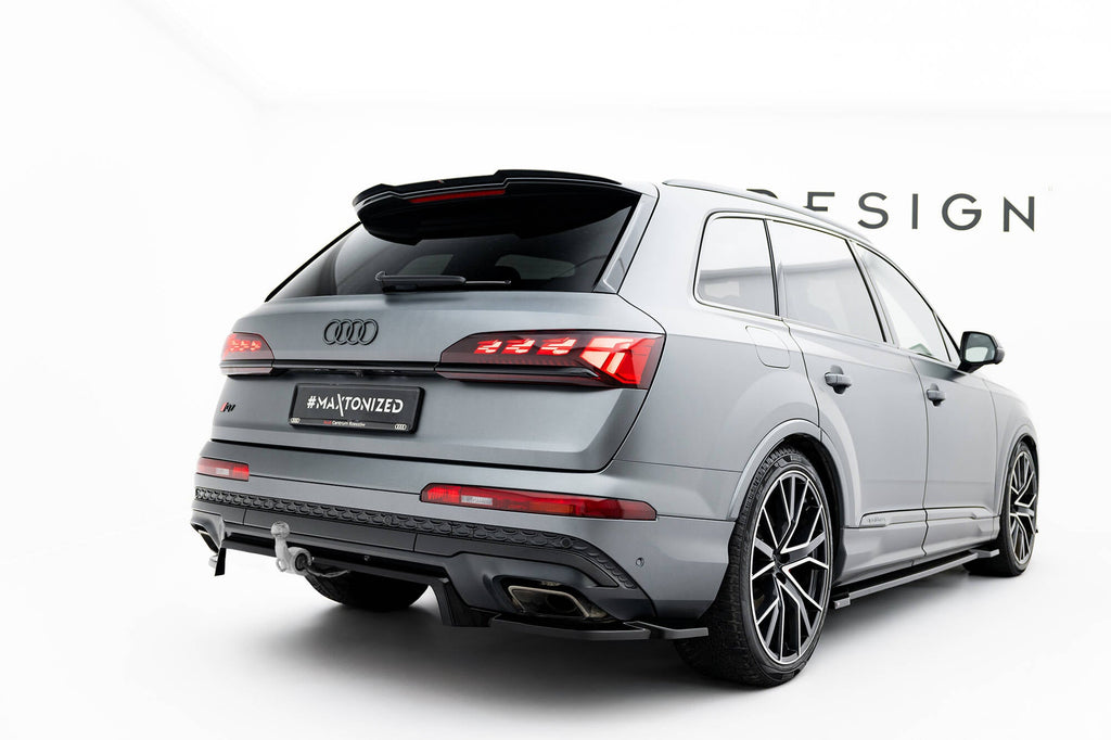 Splitter trasero Audi Q7 S-Line Mk2 Facelift 2 (con barras verticales)