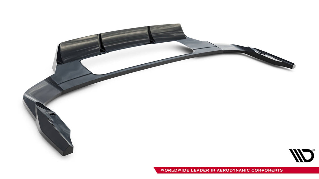 Splitter trasero Audi Q7 S-Line Mk2 Facelift 2 (con barras verticales)