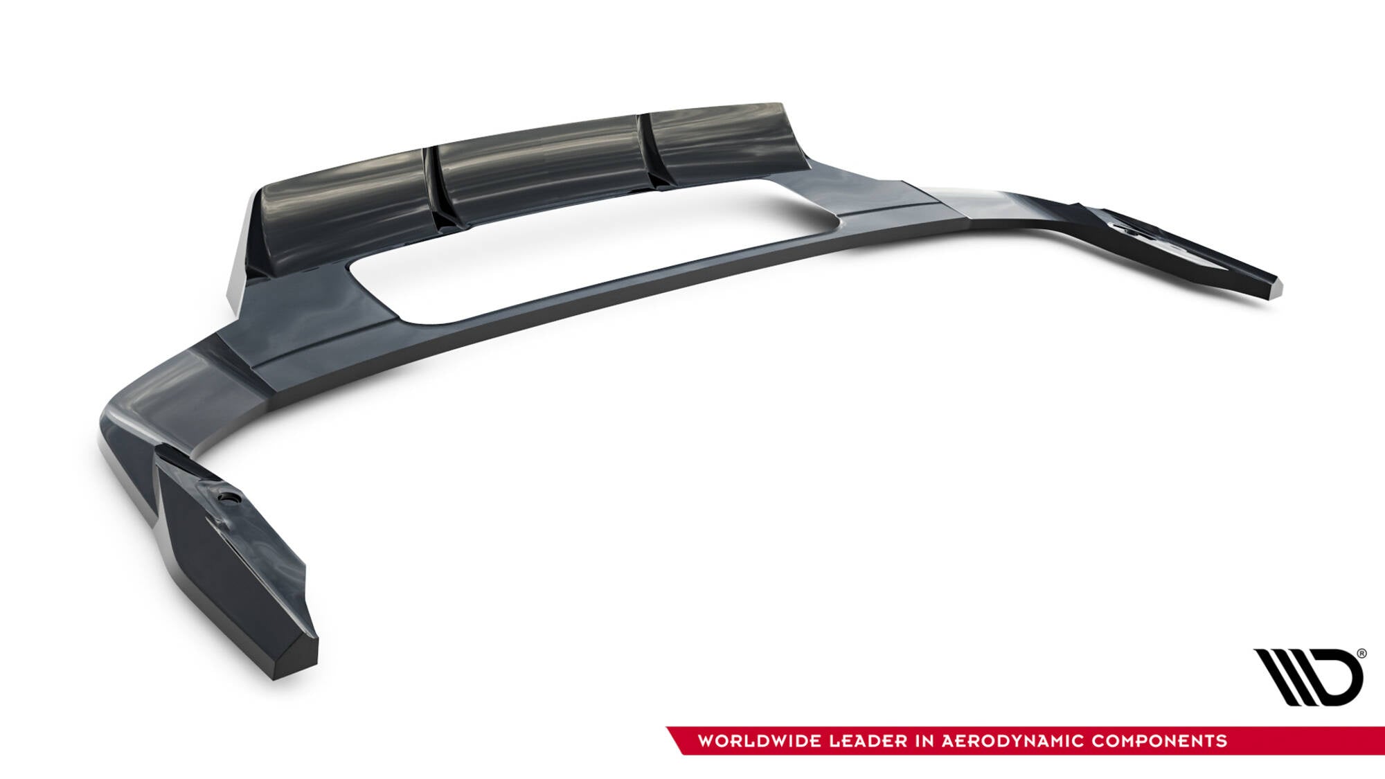 Splitter trasero Audi Q7 S-Line Mk2 Facelift 2 (con barras verticales)