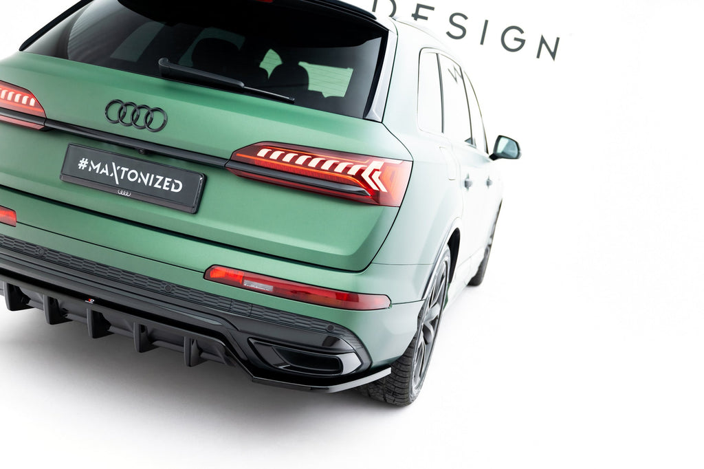 Audi Q7 S-Line Mk2 Facelift Rear Diffuser (with vertical fins)