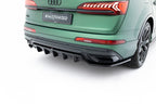 Audi Q7 S-Line Mk2 Facelift Rear Diffuser (with vertical fins)