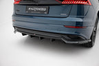 Splitter trasero Audi Q8 Mk1 (con barras verticales)