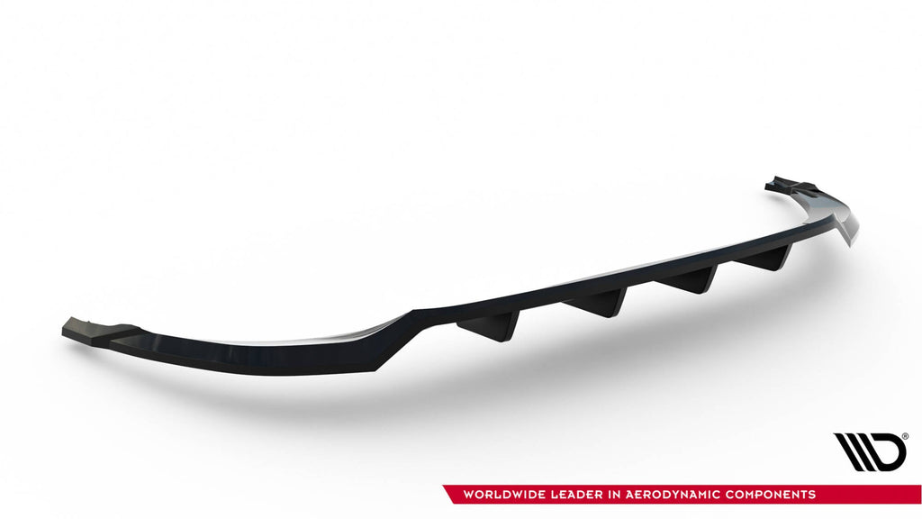 Splitter trasero Audi Q8 Mk1 (con barras verticales)