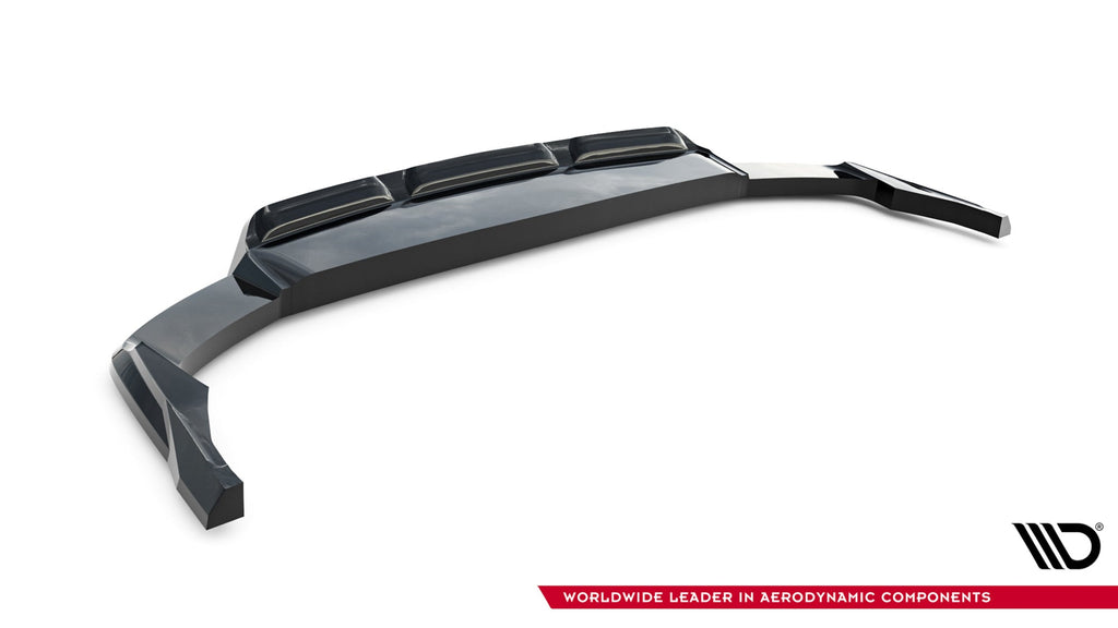 Splitter trasero Audi Q8 Mk1 Facelift (con barras verticales)