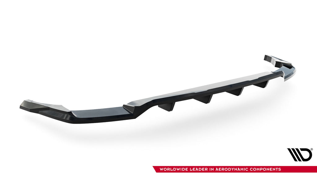 Splitter trasero Audi Q8 Mk1 Facelift (con barras verticales)