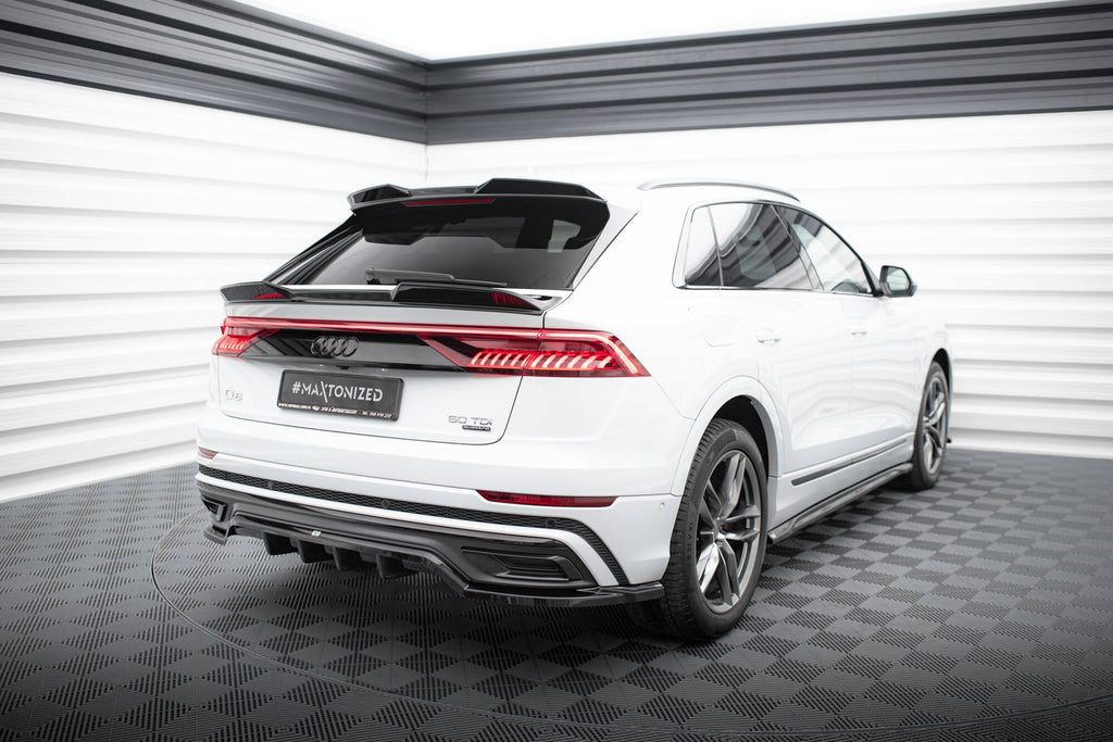 Splitter trasero Audi Q8 S-Line Mk1 (con barras verticales)