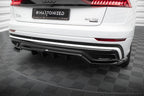 Splitter trasero Audi Q8 S-Line Mk1 (con barras verticales)