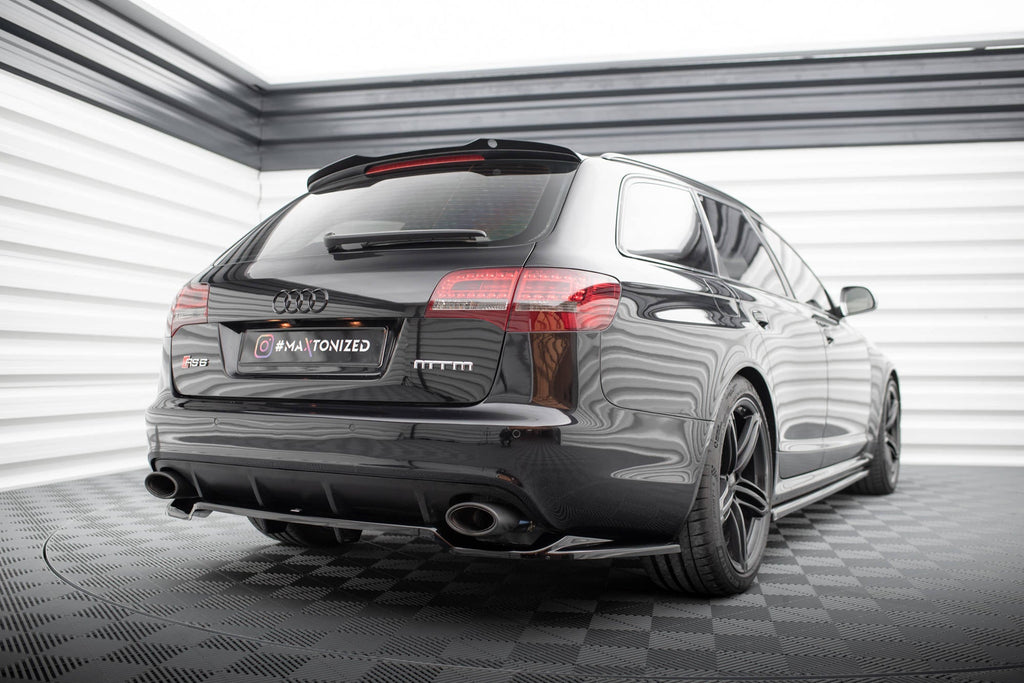 Splitter trasero Audi RS6 Avant C6 (con barras verticales)