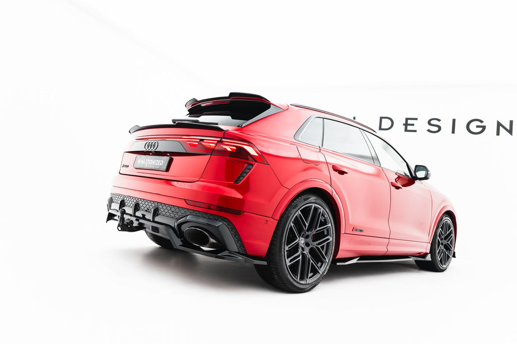 Splitter trasero Audi RSQ8 Mk1 Facelift (con barras verticales)