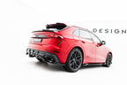 Splitter trasero Audi RSQ8 Mk1 Facelift (con barras verticales)