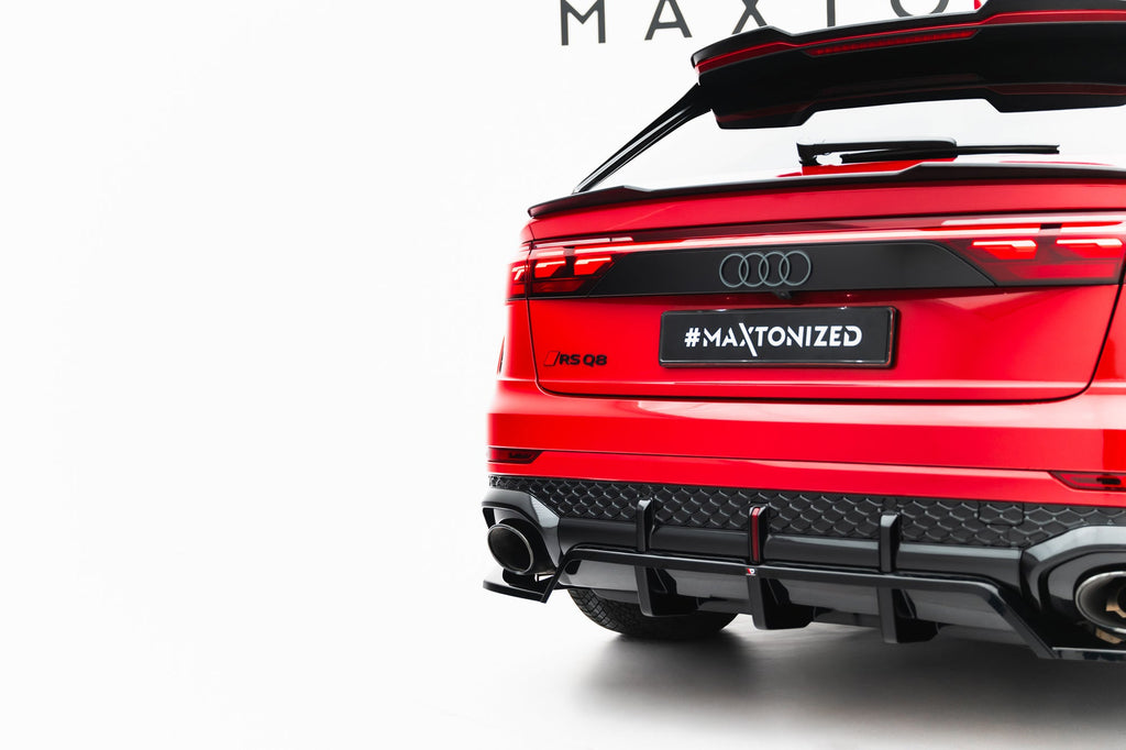 Splitter trasero Audi RSQ8 Mk1 Facelift (con barras verticales)