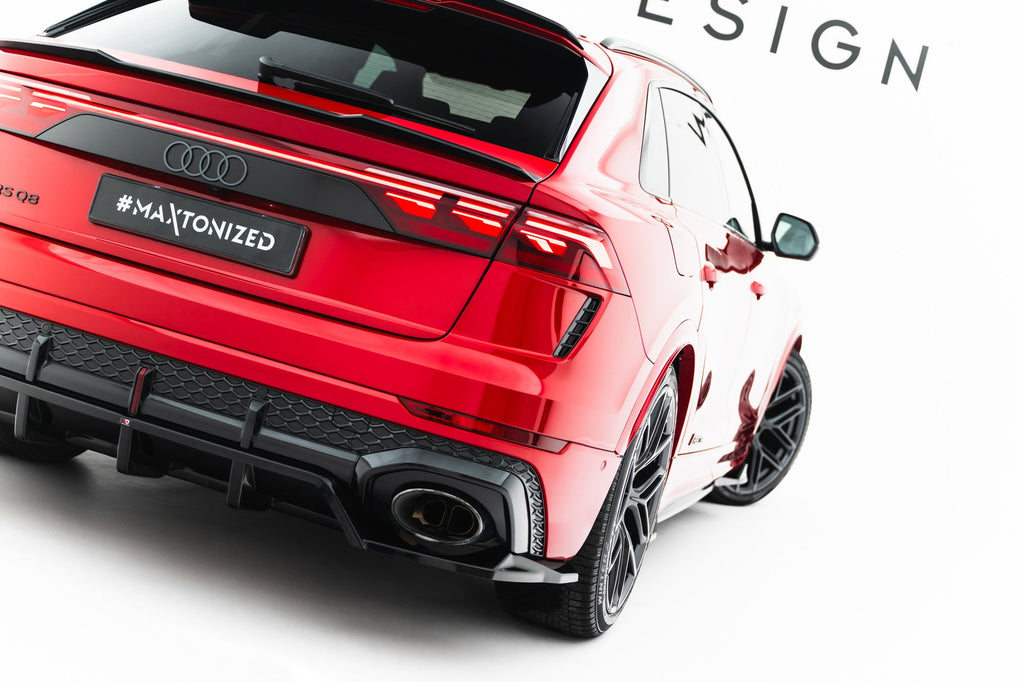 Splitter trasero Audi RSQ8 Mk1 Facelift (con barras verticales)