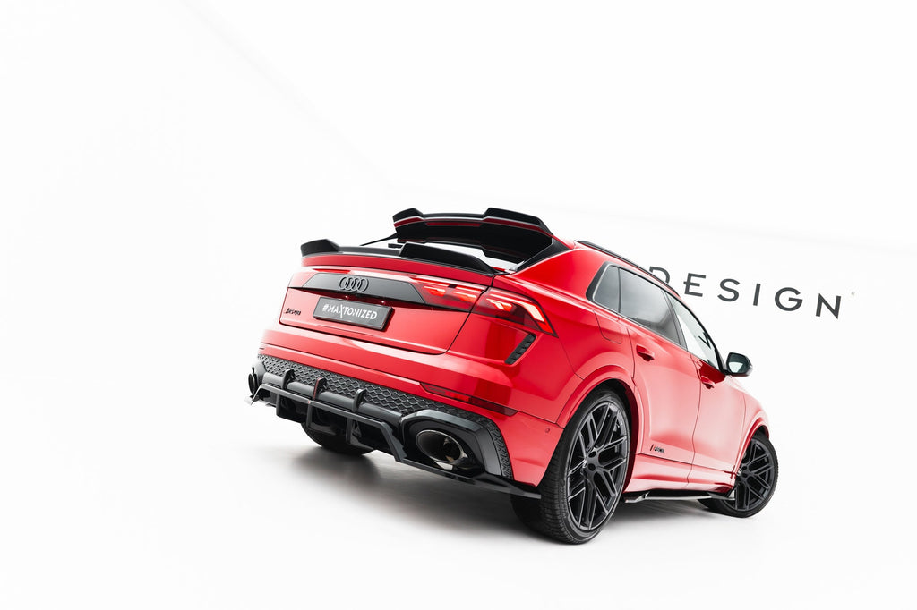 Splitter trasero Audi RSQ8 Mk1 Facelift (con barras verticales)