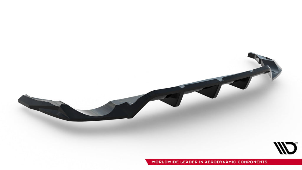 Splitter trasero Audi RSQ8 Mk1 Facelift (con barras verticales)