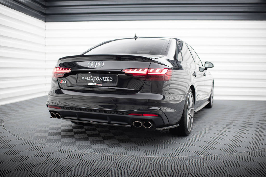 Splitter trasero Audi S4 B9 Facelift (con barras verticales)