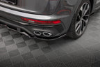 Splitter trasero Audi SQ5 Q5 S-Line Sportback Mk2 Facelift (con barras verticales)