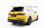 Splitter trasero Audi SQ7 Mk2 (4M) Facelift con barras verticales