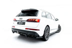 Splitter trasero Audi SQ7 Mk2 Facelift 2 (con barras verticales)
