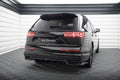 Splitter trasero Audi SQ7 Q7 S-Line Mk2 (con barras verticales)