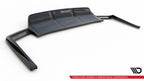 Splitter trasero Audi SQ7 Q7 S-Line Mk2 (con barras verticales)