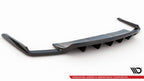 Splitter trasero Audi SQ7 Q7 S-Line Mk2 (con barras verticales)