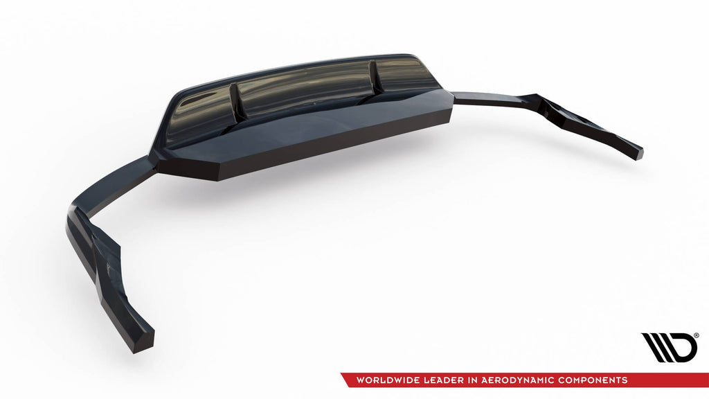 Splitter trasero Audi SQ8 Mk1 (con barras verticales)
