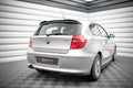 Splitter trasero BMW 1 E81 Facelift (con barras verticales)
