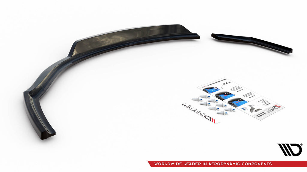 Splitter trasero BMW Serie 1 F20 (con barras verticales)