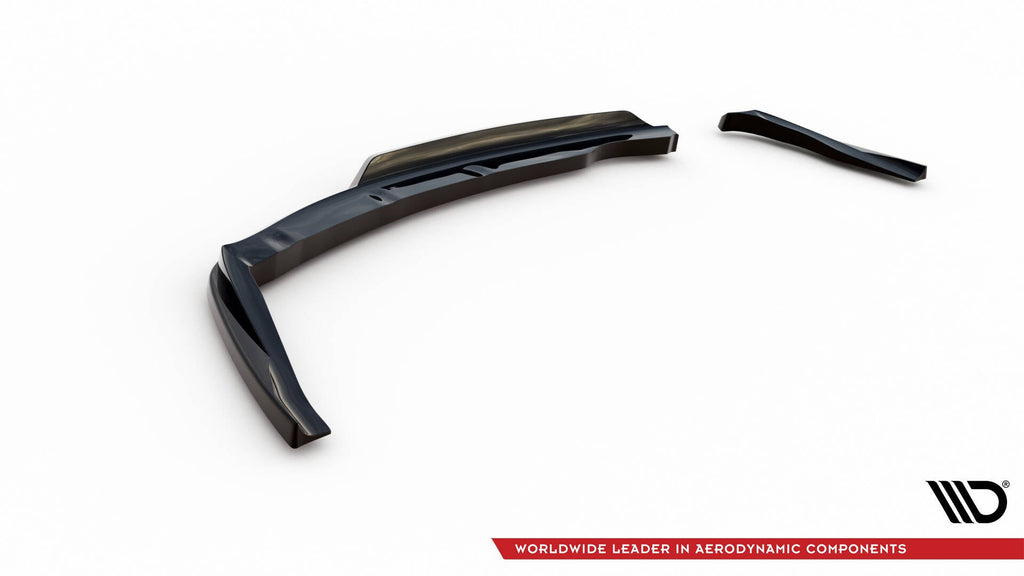 Splitter trasero BMW 1 M-Pack E87 Facelift (con barras verticales)
