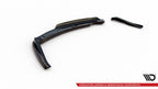 Splitter trasero BMW 1 M-Pack E87 Facelift (con barras verticales)