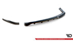 Splitter trasero BMW 1 M-Pack E87 Facelift (con barras verticales)