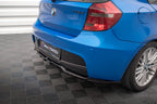 Splitter trasero BMW 1 M-Pack E87 Facelift (con barras verticales)