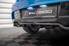 Splitter trasero BMW 1 M-Pack E87 Facelift (con barras verticales)