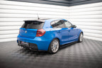 Splitter trasero BMW 1 M-Pack E87 Facelift (con barras verticales)