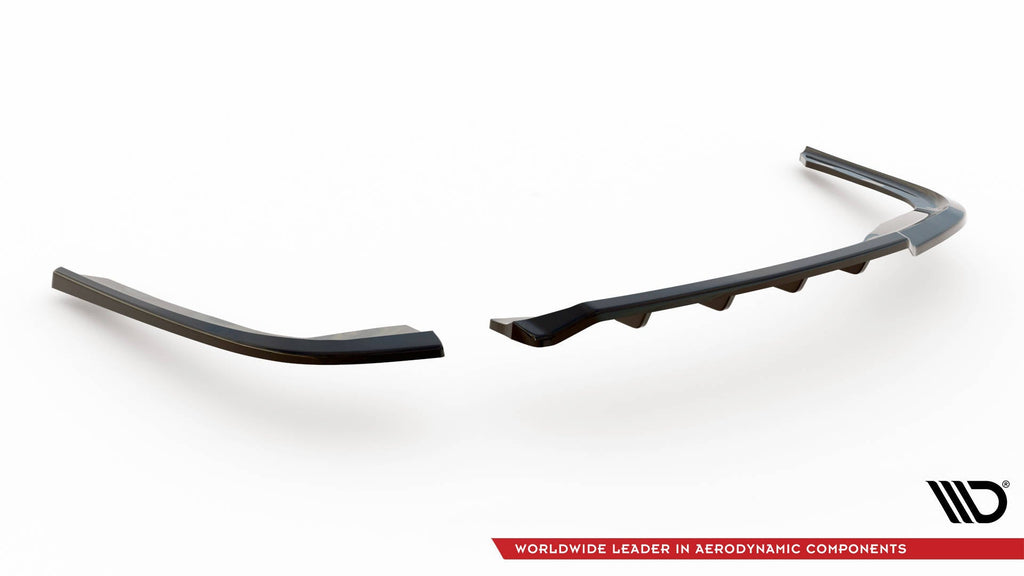 Splitter trasero BMW Serie 3 GT F34 (con barras verticales)