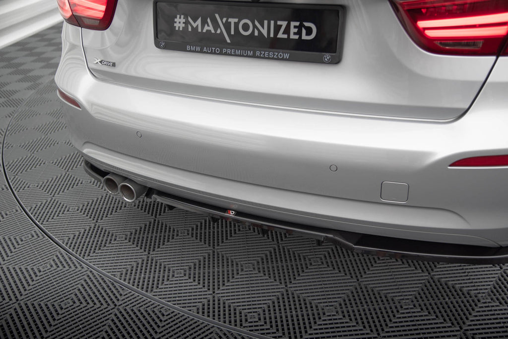 Splitter trasero BMW Serie 3 GT F34 Facelift (con barras verticales)