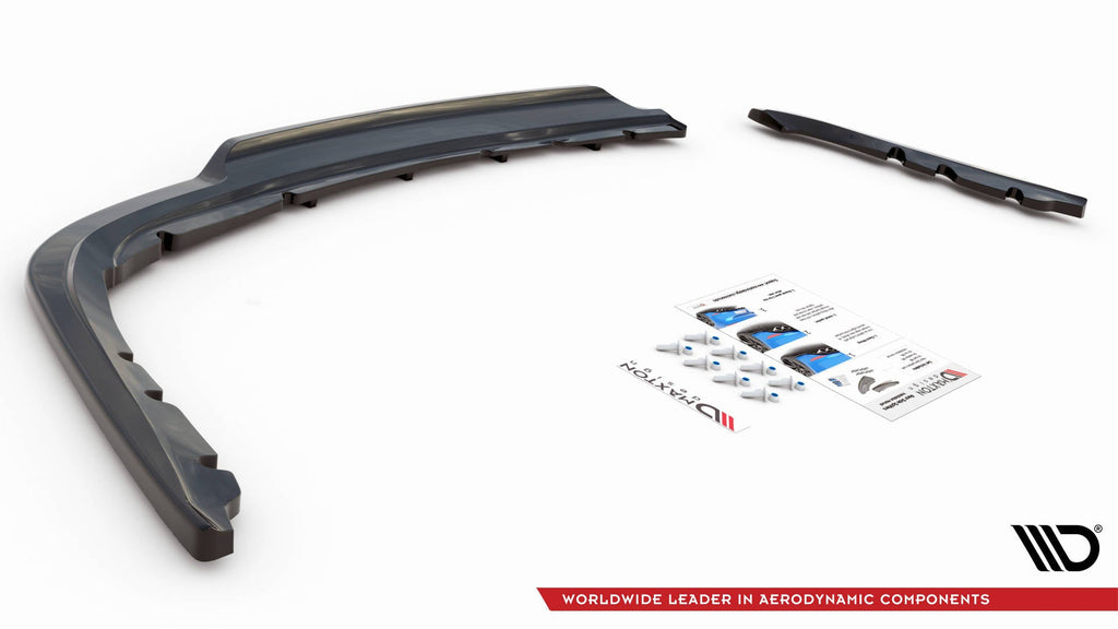 Splitter trasero BMW Serie 3 Berlina E90 (con barras verticales)