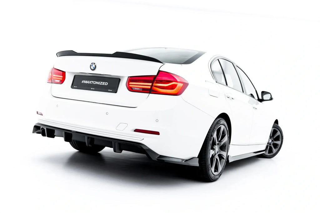 Splitter trasero BMW 3 Sportline Berlina / Touring F30 F31 (con barras verticales)