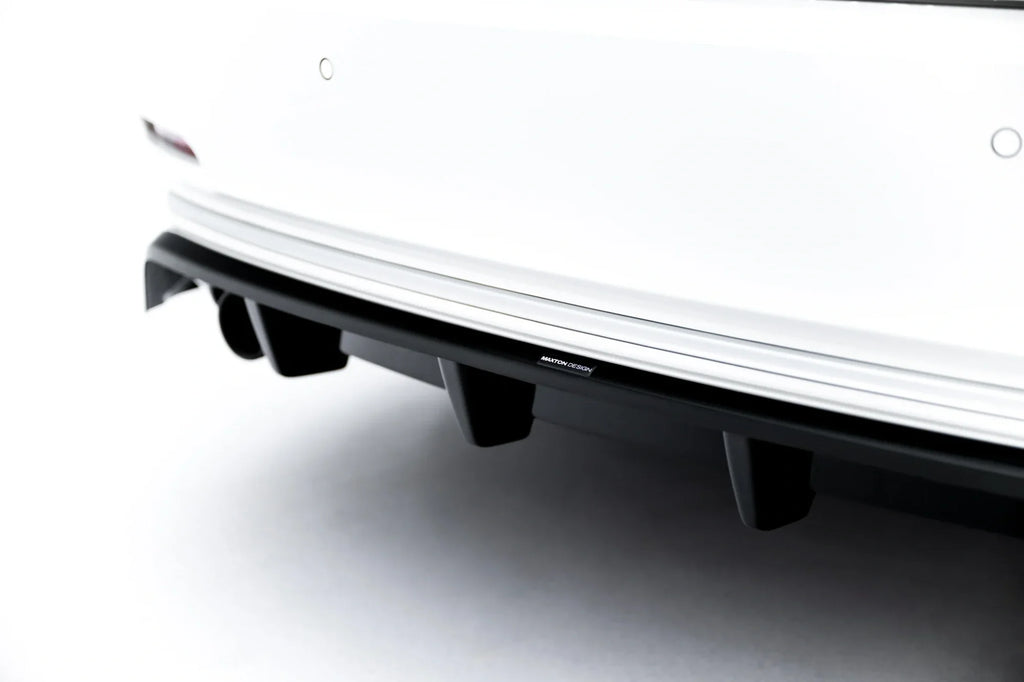Splitter trasero BMW 3 Sportline Berlina / Touring F30 F31 (con barras verticales)