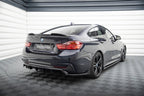 Splitter trasero BMW Serie 4 Coupé / Gran Coupé / Cabrio M-Pack F32 F36 F33 (con barras verticales)