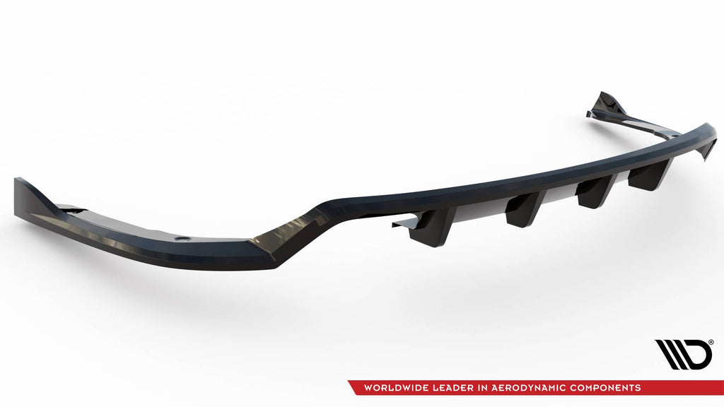 Splitter trasero BMW Serie 4 Coupé / Gran Coupé / Cabrio M-Pack F32 F36 F33 (con barras verticales)