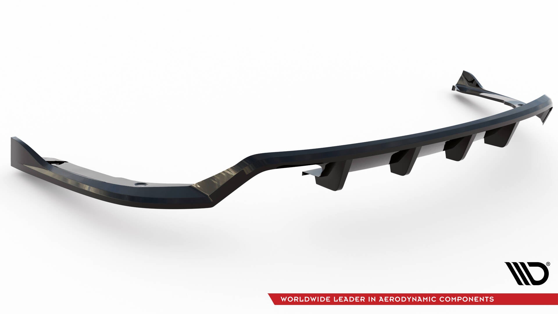 Splitter trasero BMW Serie 4 Coupé / Gran Coupé / Cabrio M-Pack F32 F36 F33 (con barras verticales)