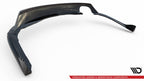 Splitter trasero BMW Serie 4 Coupé / Gran Coupé / Cabrio M-Pack F32 F36 F33 (con barras verticales)