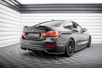 BMW 4 Series Gran Coupe F36 Rear Splitter (with vertical fins)