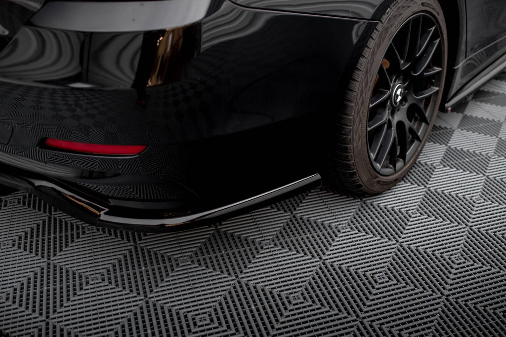 BMW 4 Series Gran Coupe F36 Rear Splitter (with vertical fins)