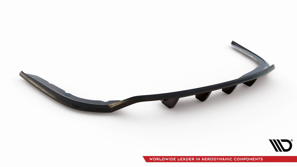 BMW 4 Series Gran Coupe F36 Rear Splitter (with vertical fins)