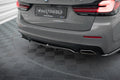 Splitter trasero BMW Serie 5 G30 G31 Facelift (con barras verticales)