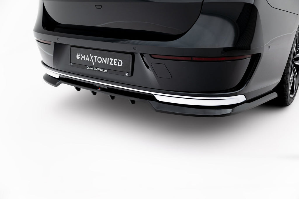 Splitter trasero BMW Serie 7 G70 (con barras verticales)